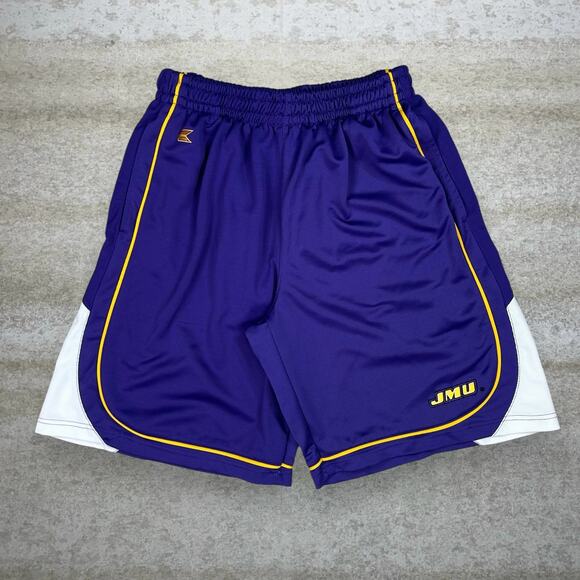 Colosseum Athletics Other - Vintage Y2K James Madison Basketball Shorts Mens XL Baggy Purple 11" Inseam